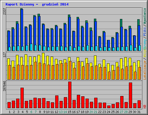 Raport Dzienny -  grudzień 2014