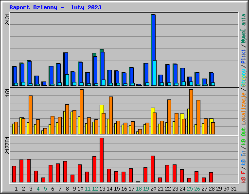 Raport Dzienny -  luty 2023