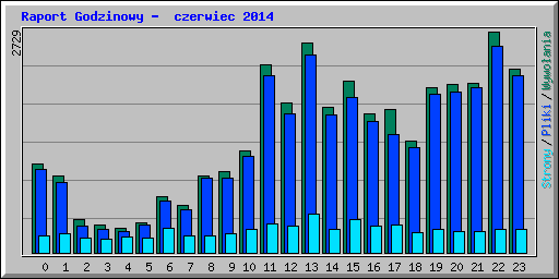 Raport Godzinowy -  czerwiec 2014