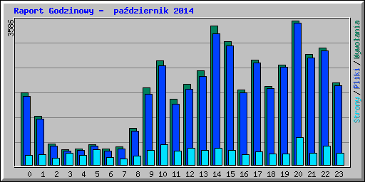 Raport Godzinowy -  październik 2014