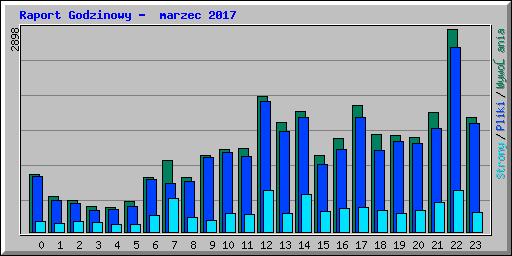 Raport Godzinowy -  marzec 2017