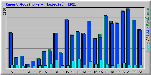 Raport Godzinowy -  kwiecień 2021