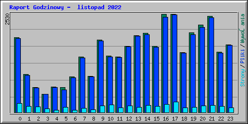 Raport Godzinowy -  listopad 2022