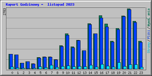 Raport Godzinowy -  listopad 2023